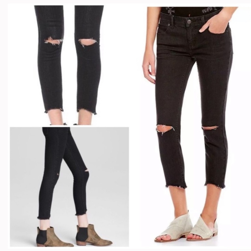 Free people raw hem jeans size 28